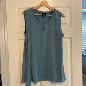 Bobeau XL dusty blue tank top